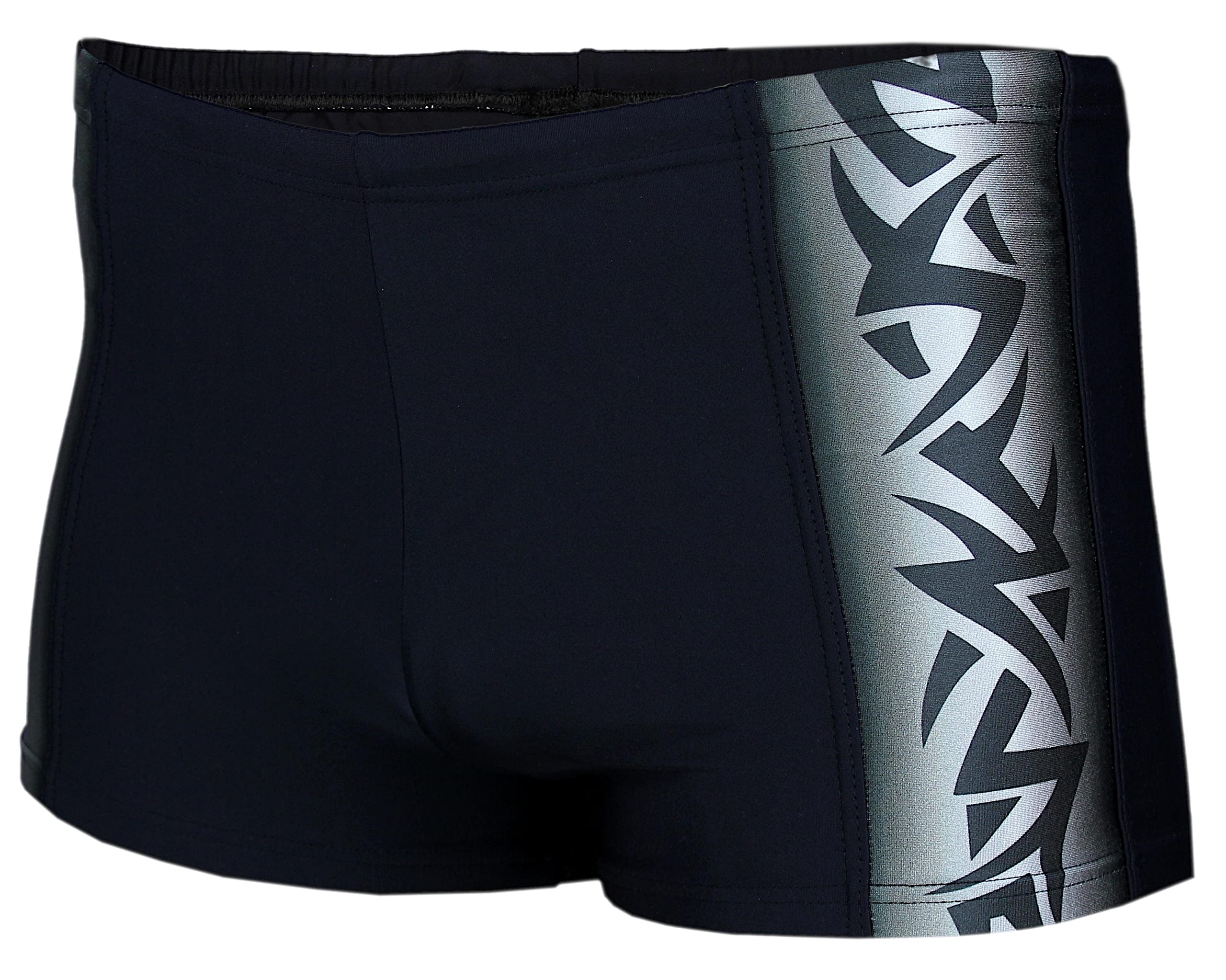 Aquarti Badehose Kurz Sportlich Streifen