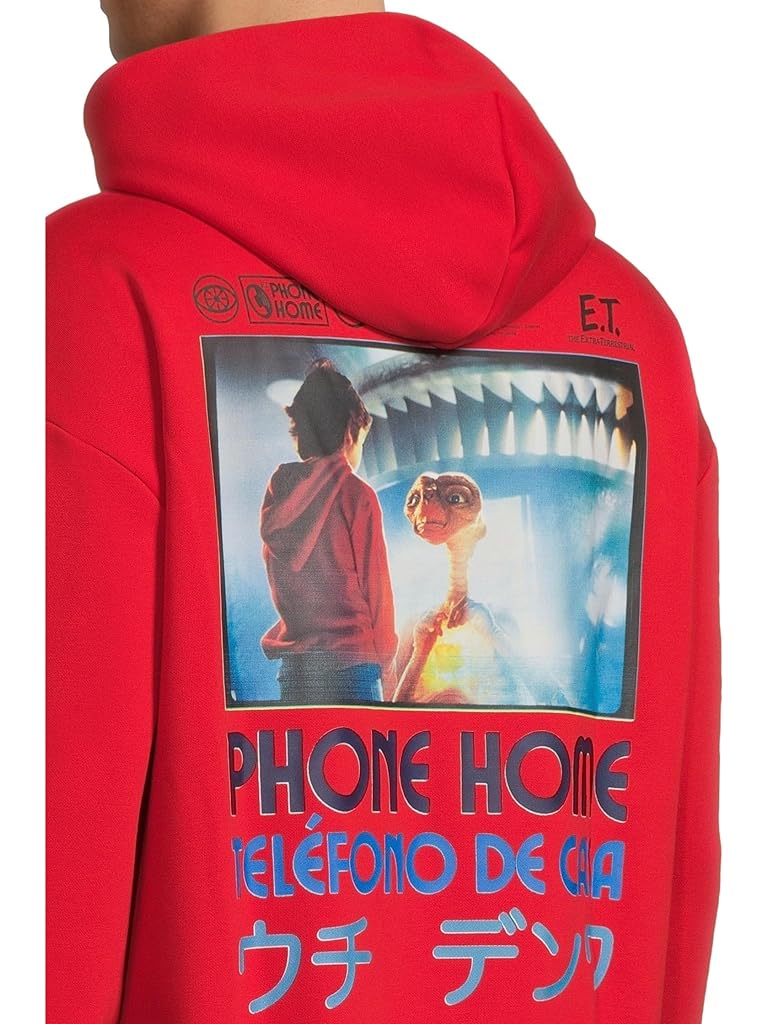 Red PUMA Hoops X E.T. Hoodie
