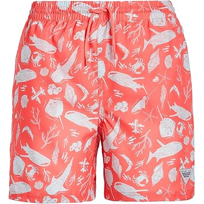 Плавки Columbia Kids PFG Rambler Printed Water Shorts (Little Kid/Big Kid)