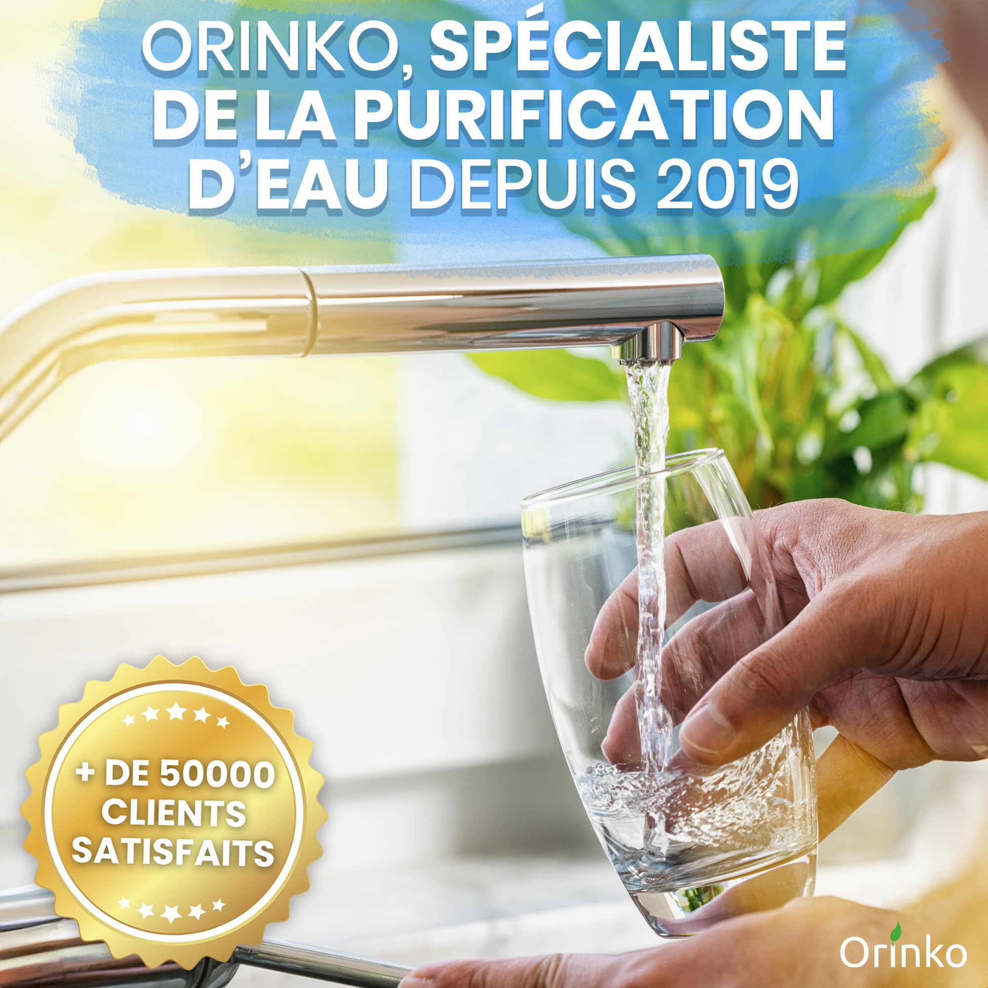 Cartouches Filtrantes x4 pour Filtre à Eau par Gravité – Compatible avec Filtre Berkey et Berkefeld – Cartouche pour Filtre à Eau Haute Performance – Purification Efficace de l'Eau – Certifiées NSF