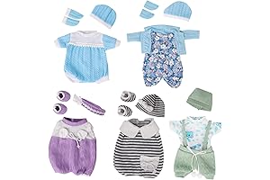 ARTST Baby Doll Clothes, 12 inch