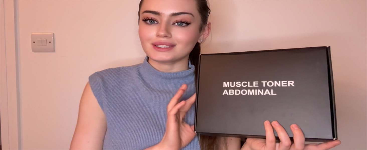 Electrostimulateur Musculaire IWarmbase - Ceinture EMS Abdos Bras Jambes 6 Modes 19 Intensités