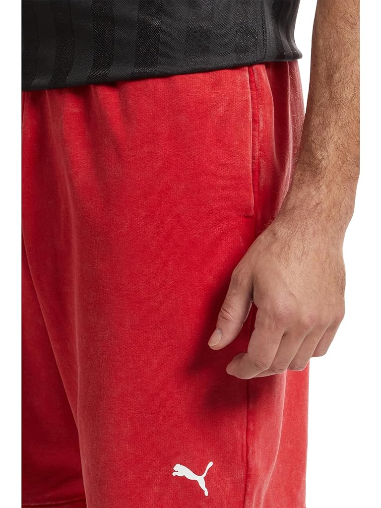 Red PUMA Scuderia Ferrari Sportwear Sweat Shorts
