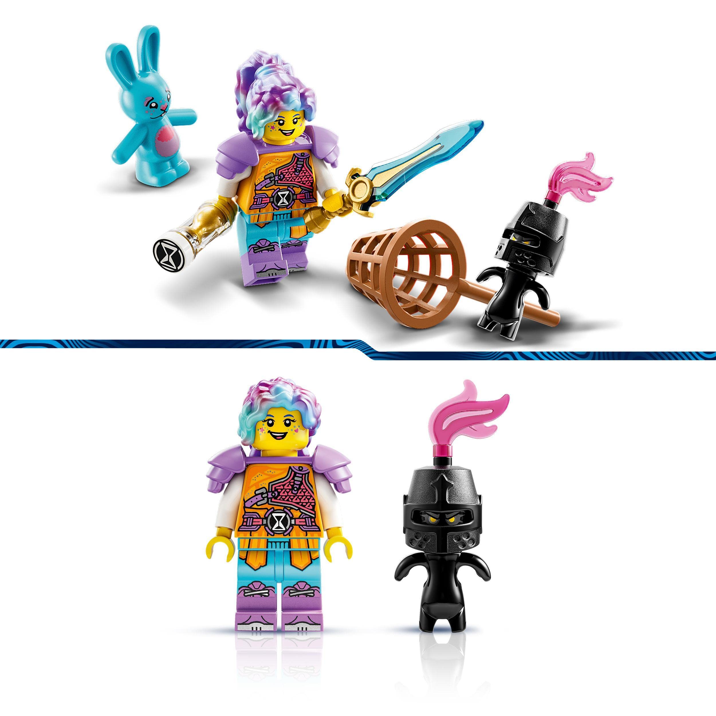 LEGO DREAMZzz 2-in-1 Izzie and Bunchu the Bunny Buildable Toy Rabbit Figure with Roller Skates - Image 4