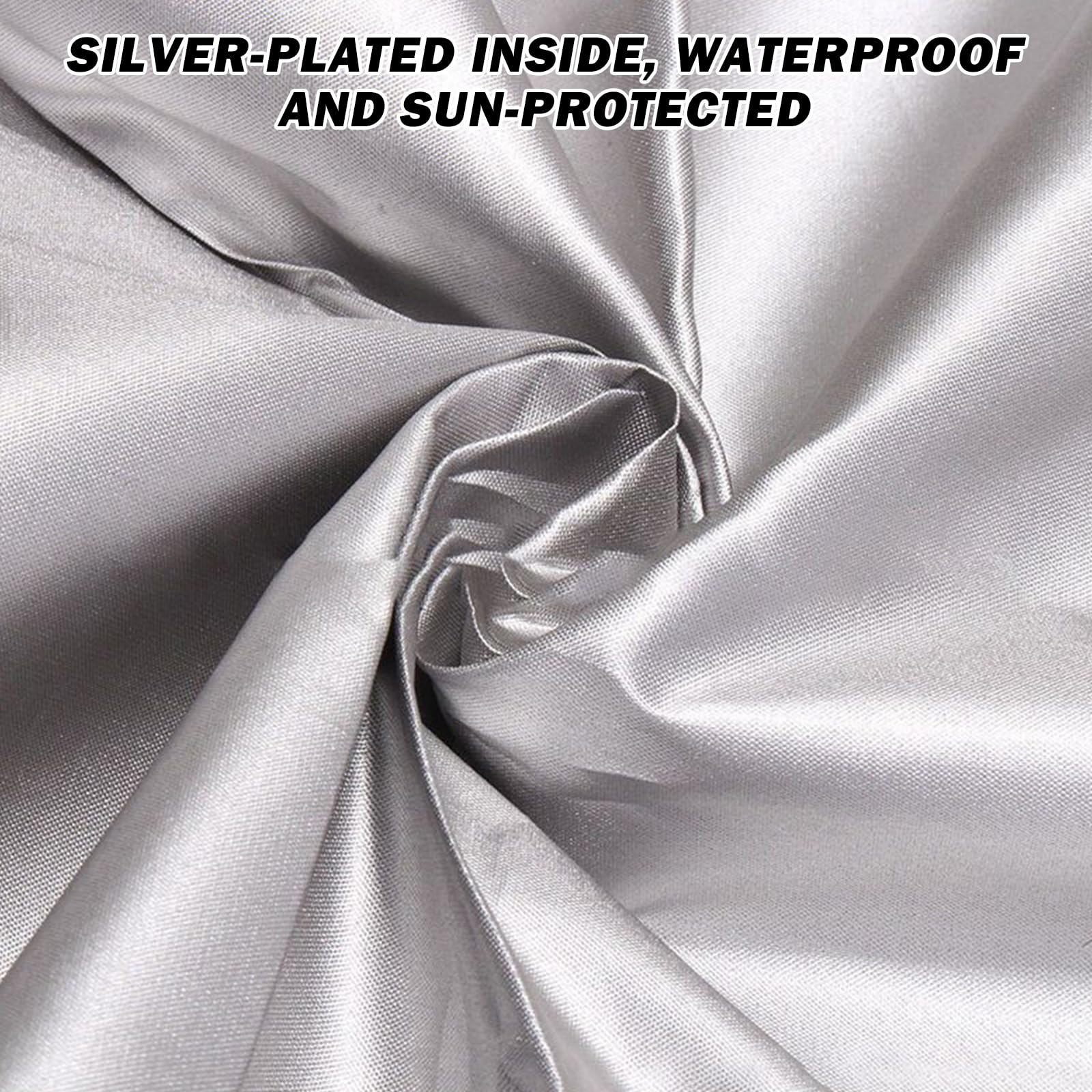 Copertura Impermeabile per Sedia a Rotelle, Tessuto Oxford Custodia Protettiva per Sedia a Rotelle, Wheelchair Protective Cover, Protezione da Pioggia, Polvere e Sporco, 115x75x130cm