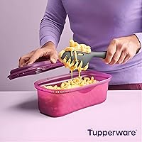 Vista 2 de Tupperware Microondas Pasta Master 1,9 L Olla de Pasta Púrpura I57