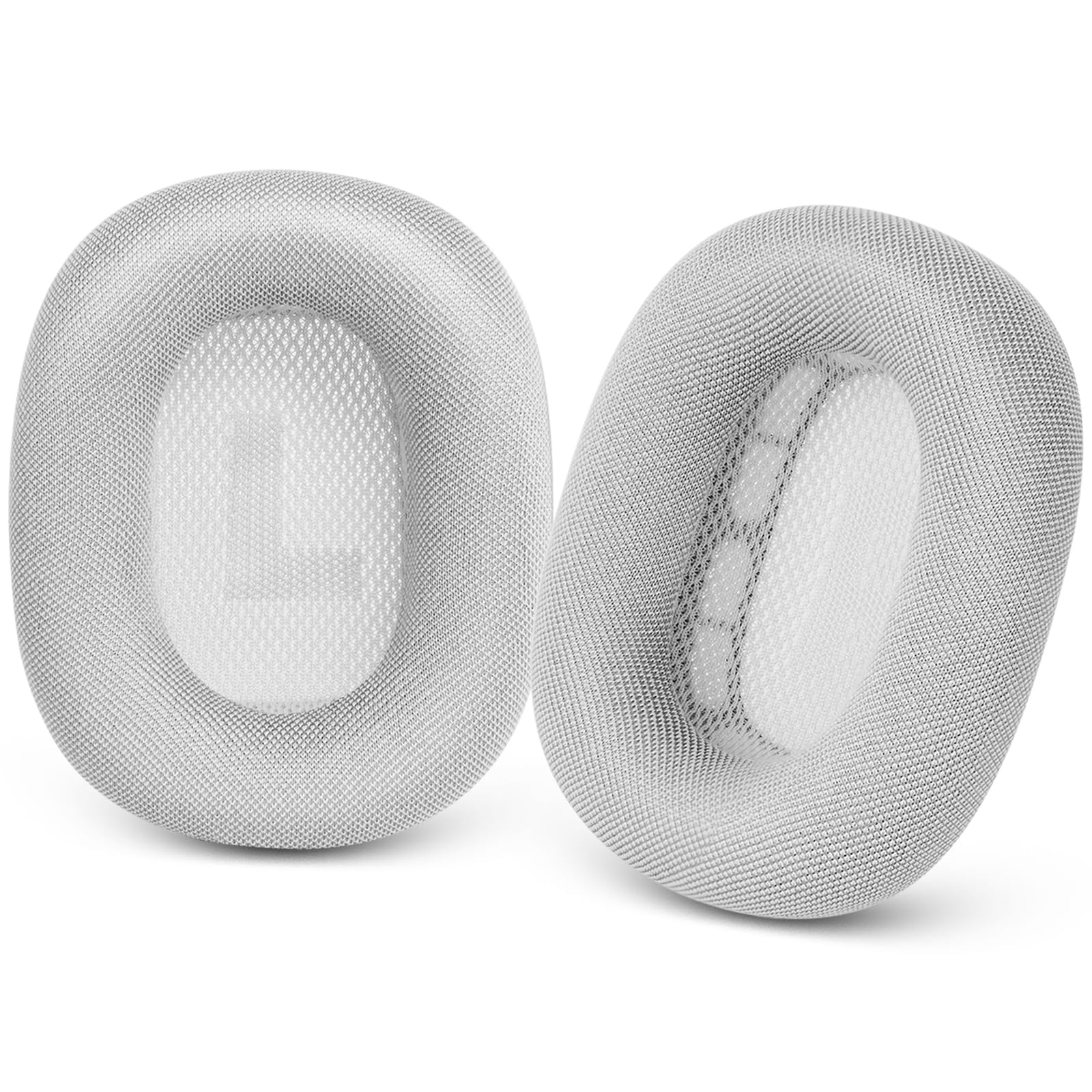 Gvoears Upgraded Ear Cushions Replacement Earpads for Apple AirPods Max Headphones, Mesh Fabric Ear Pads Cover with Memory Foam and Magnet for AirPods