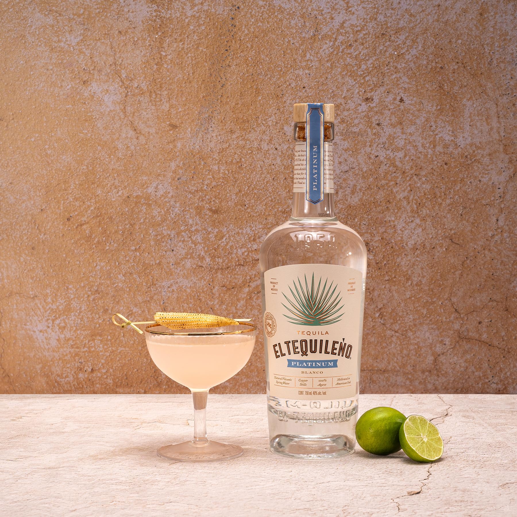 El Tequileno Tequila Platinum Blanco 70 cl