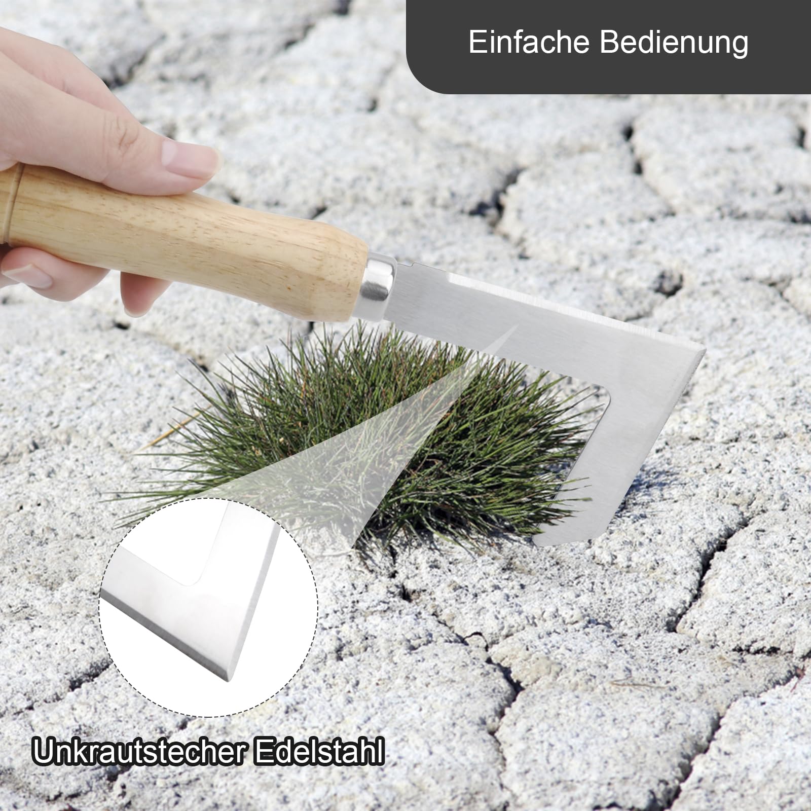 Strumento Di Diserbo Manuale Con Manico In Legno E Testa In Acciaio Inossidabile Con Misura Estrattore Per Diserbo Per Diserbo Piantagione Di Ortaggi Fiori Scavo Potatura 81338089