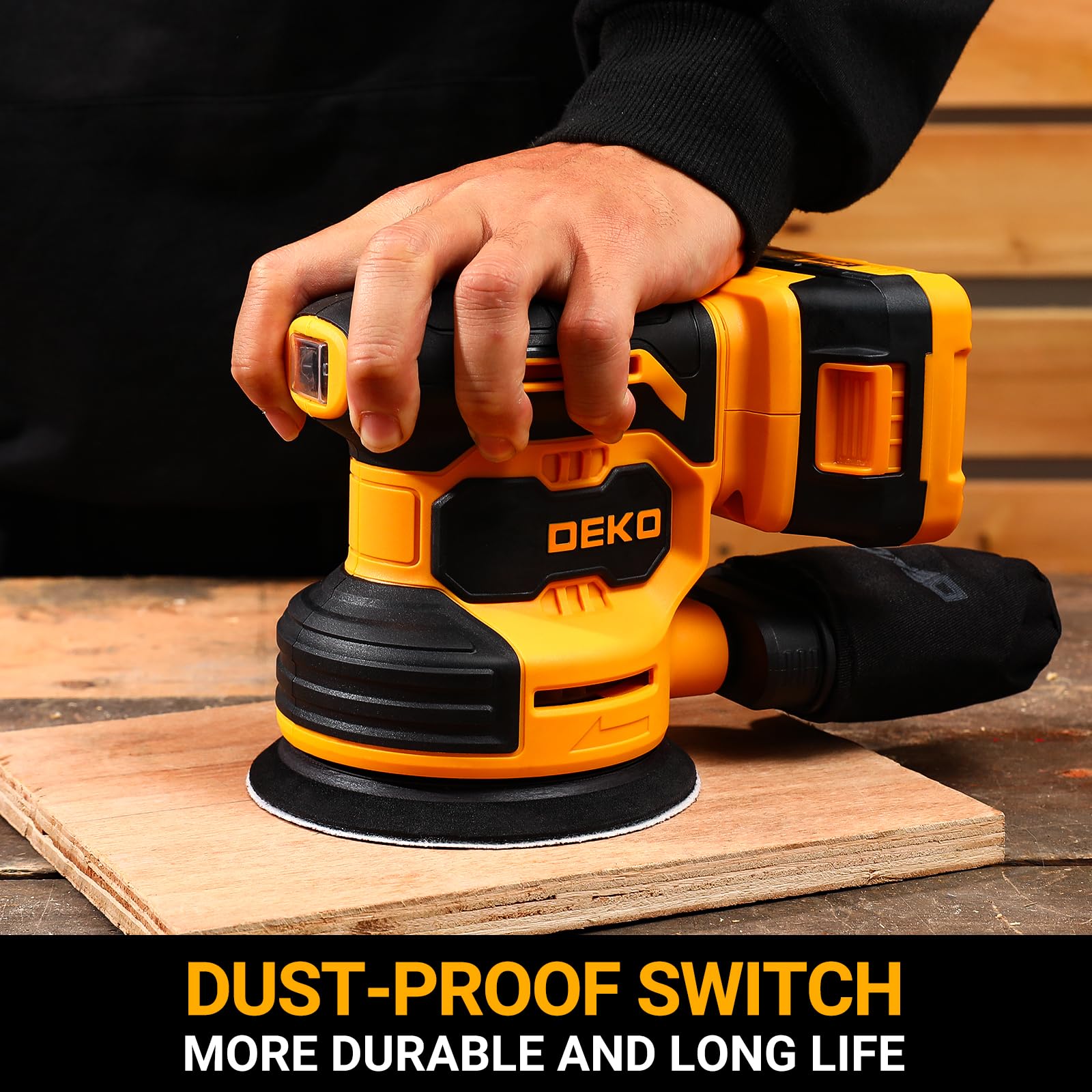 Amazon.co.jp: DEKOPRO 20V オービタルサンダー コードレス パワー Amazon.co.jp: DEKOPRO 20V オービタルサンダー コードレス パワー