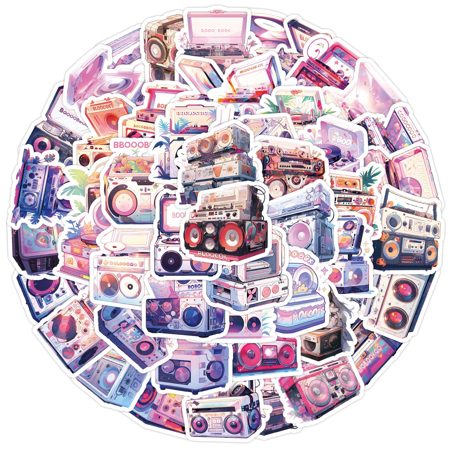 Sound Stickers for Water Bottle - Image 3