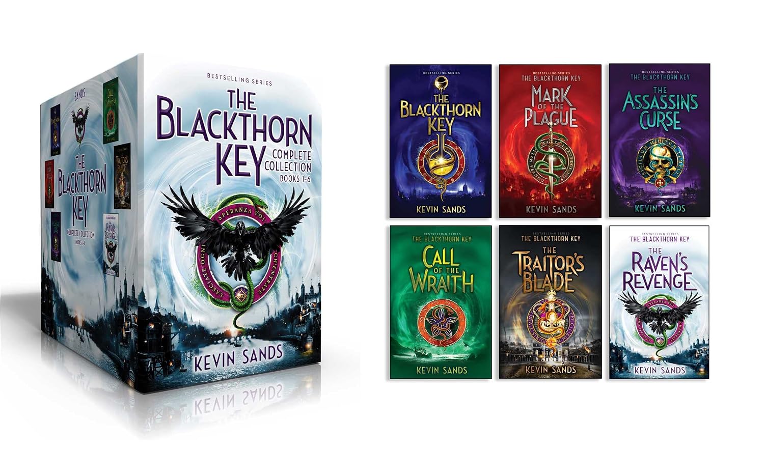 The Blackthorn Key Complete Collection (Boxed Set): The Blackthorn Key; Mark of the Plague; The Assassin's Curse; Call of the Wraith; The Traitor's Blade; The Raven's Revenge