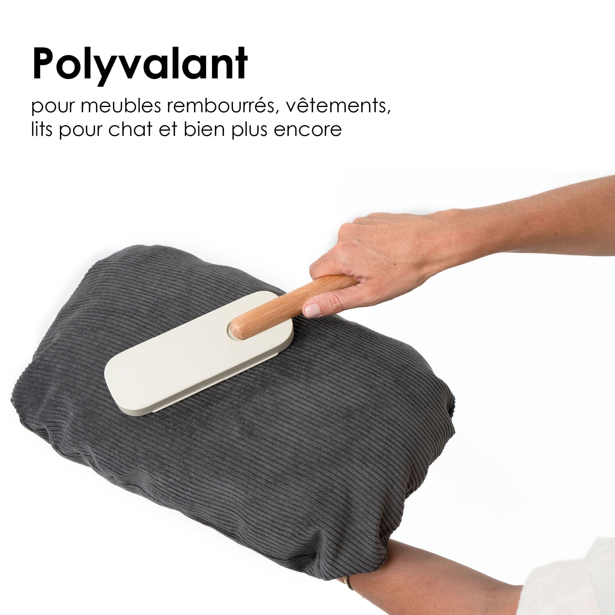 LucyBalu® Hairy Brosse Anti-Peluches réutilisable Poils d'animaux et Chat