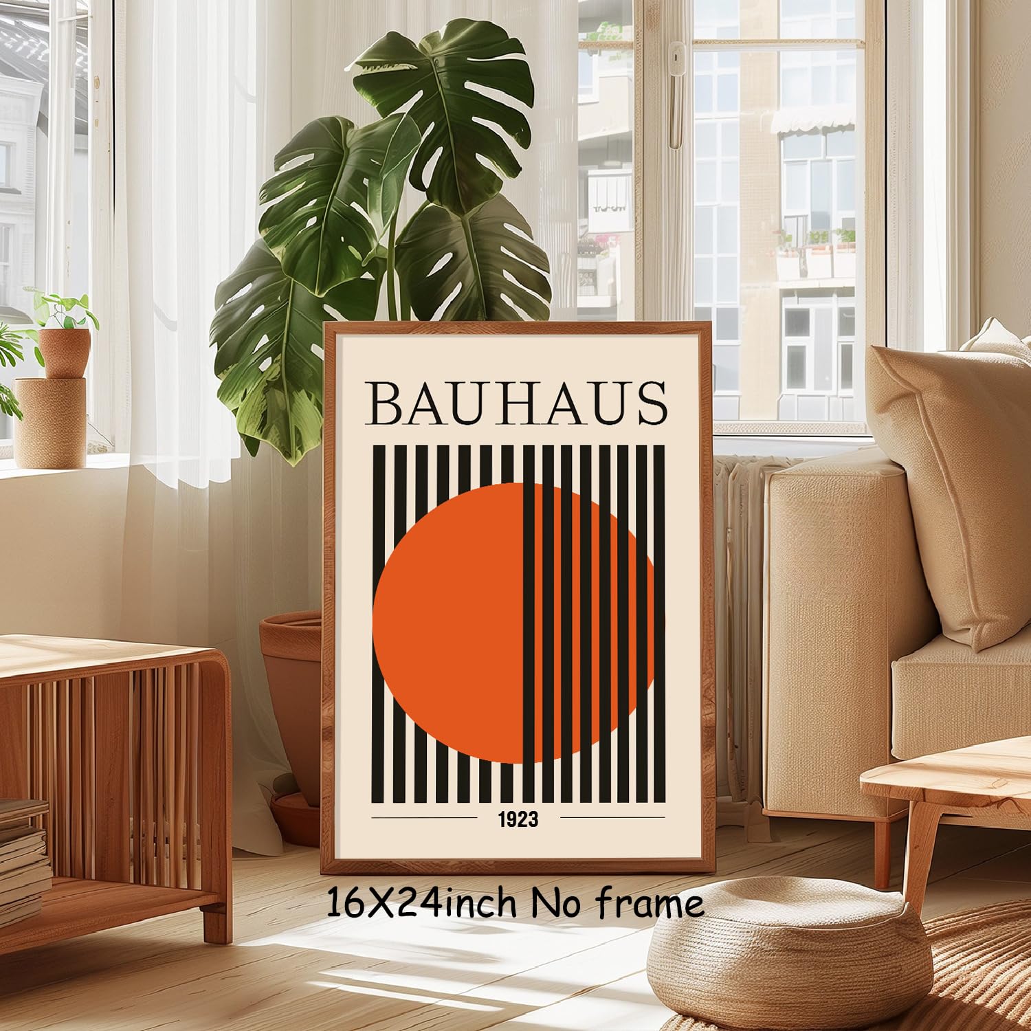 Amazon.com: Bauhaus Abstract Geometric Wall Art Bauhaus Exhibition