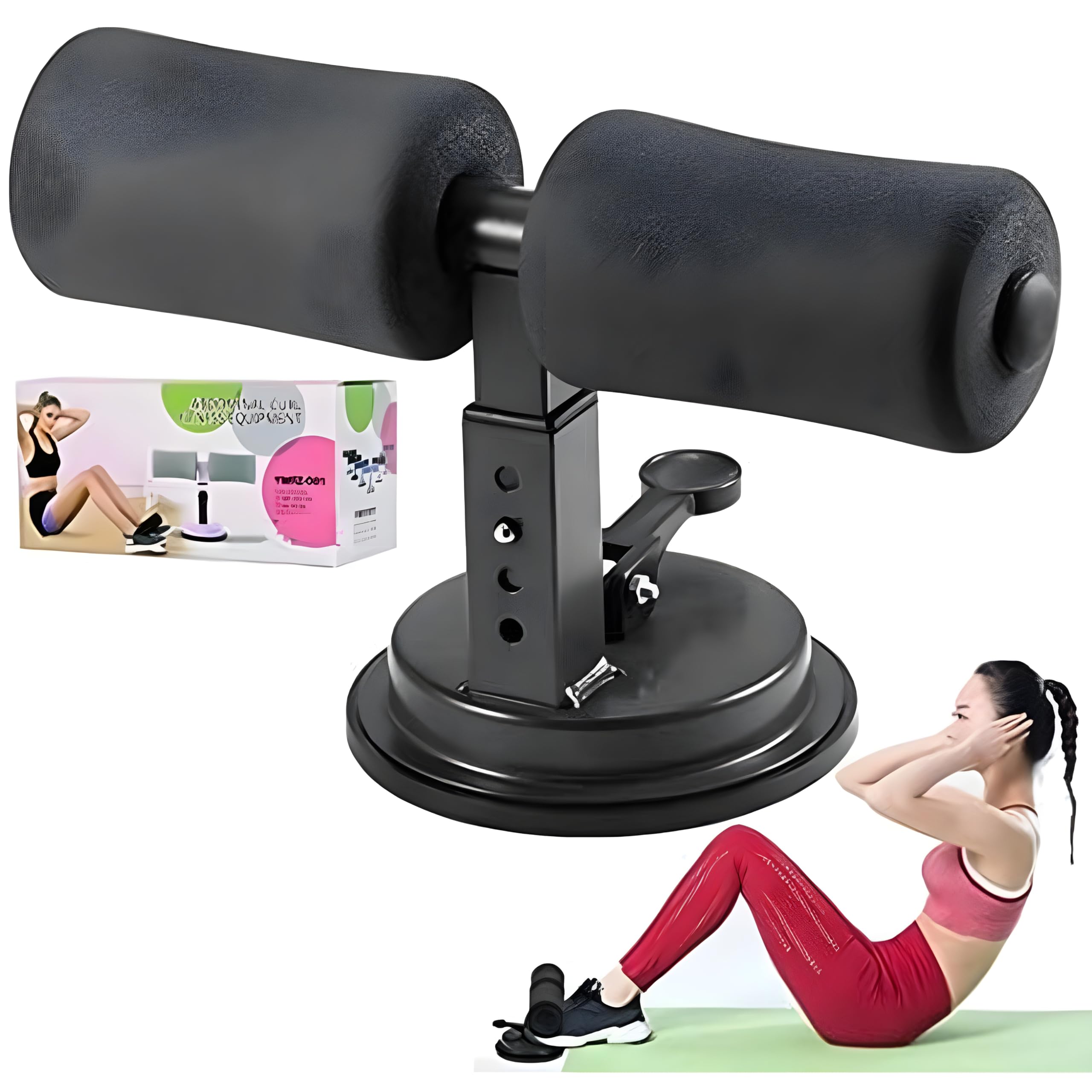 Home Fitness Equipment Radiant Self Suction Push-ups and Sit-ups Assistant Device for Weight loss, Gym Workout
