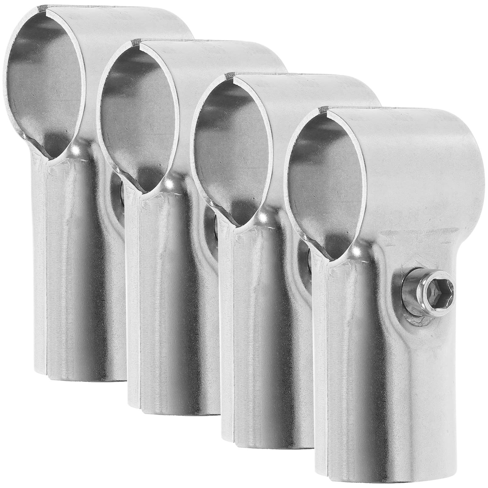 2-Pack Stainless Steel T Clamps For Fences & Tubes - Fits 1.26" OD Pipe Connectors