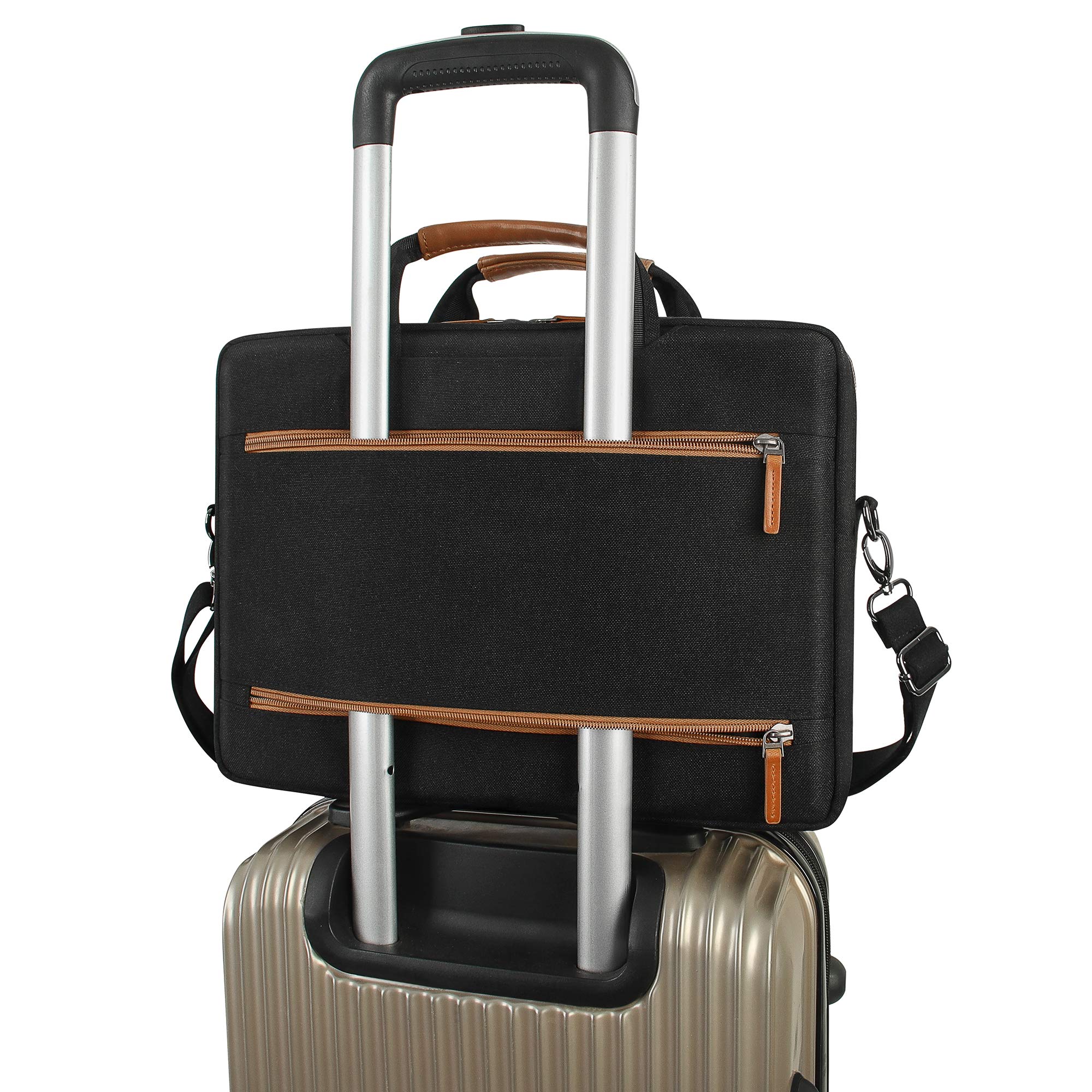 DOMISO 15.6 17 Pouces Pochette Pour Ordinateur Portable Avec Poignée Antichoc Sac D'ordinateur étanche EVA étui De Protection