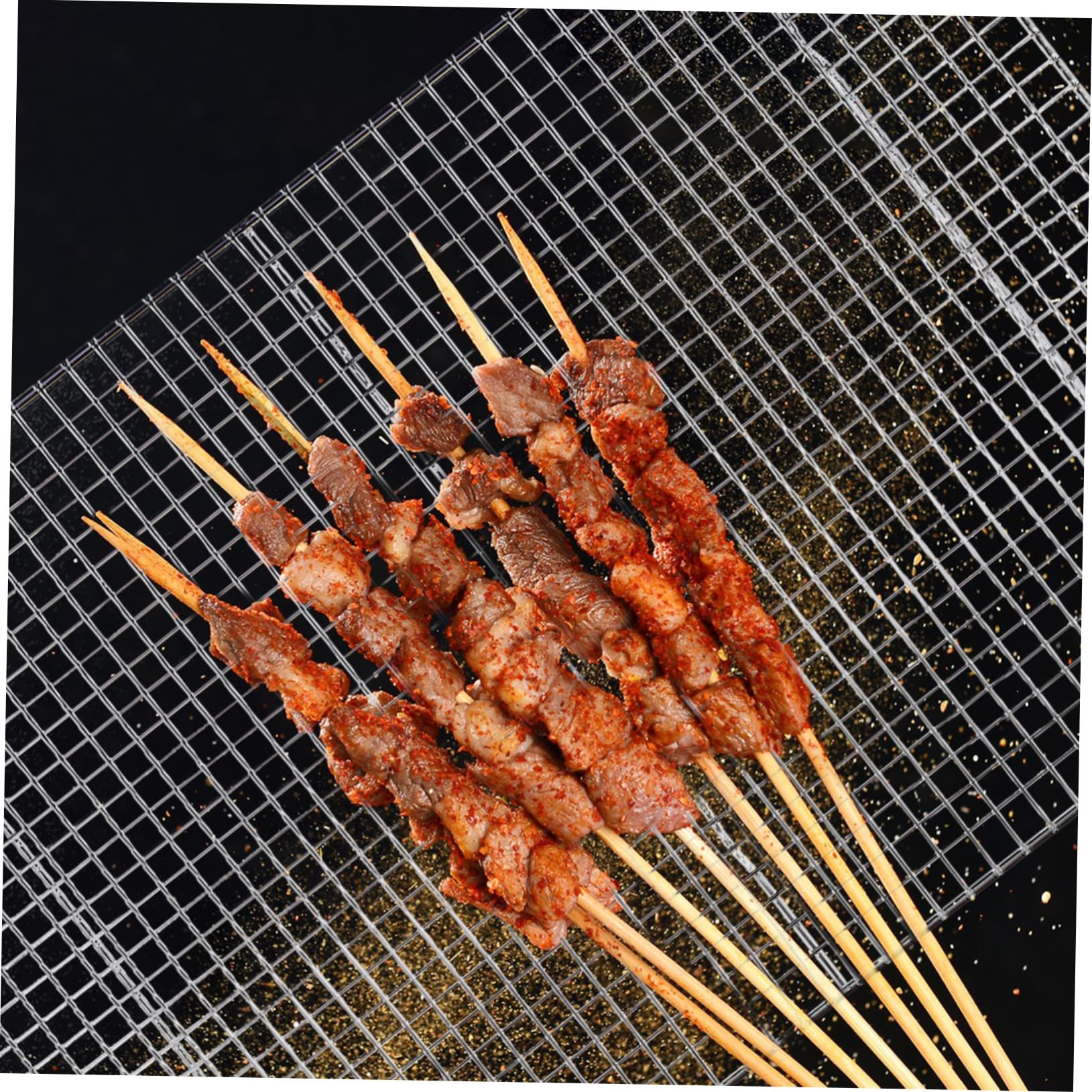 Abkühlgitter aus Edelstahl mit Großer Kapazität und Multifunktionalem Design zum Backen und Trocknen von Kuchen und Gemüse im Grill und Backofenbereich