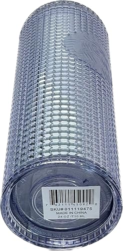 Miniatura 4 de Starbucks Vaso Venti de disco con cuadrícula tachonada transparente 2020 de 24 onzas