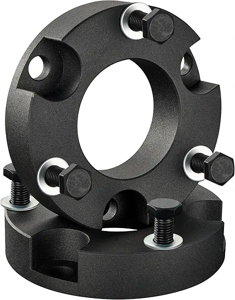 EVIL ENERGY 2" Leveling Lift Kit Compatible with Toyata 2005-2023 Tacoma 2WD/4WD (6 lugs only), 2003-2023 4Runner, 2007-2015 FJ Cruiser, 2 inch Front Suspension Strut Spacers Black