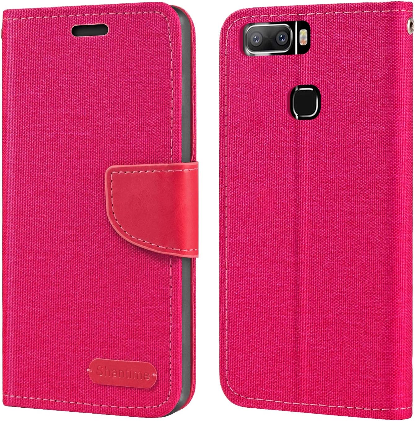 Leagoo S8 Pro - Funda tipo cartera de piel Oxford con tapa trasera de TPU suave con imán para Leagoo S8 Pro