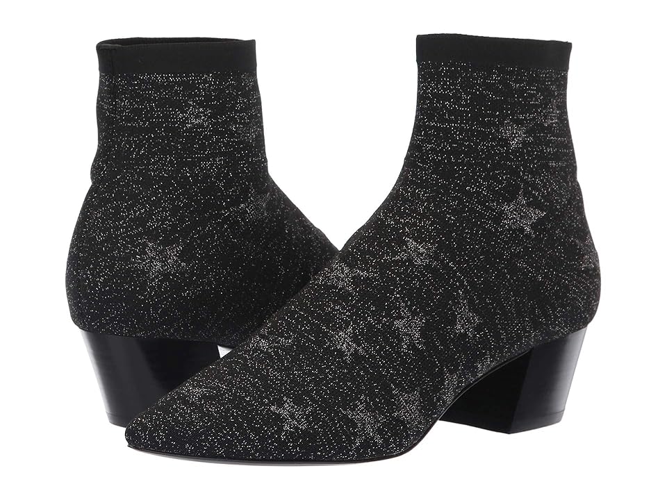 

ASH Cosmic (Black/Silver Star Knit) Women's Boots