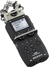Zoom H5 4-Track Portable Recorder for Audio for Video, Music, and Podcasting, Stereo Microphones, 2 XLR/TRS Inputs, USB Audio Interface, Battery Powered