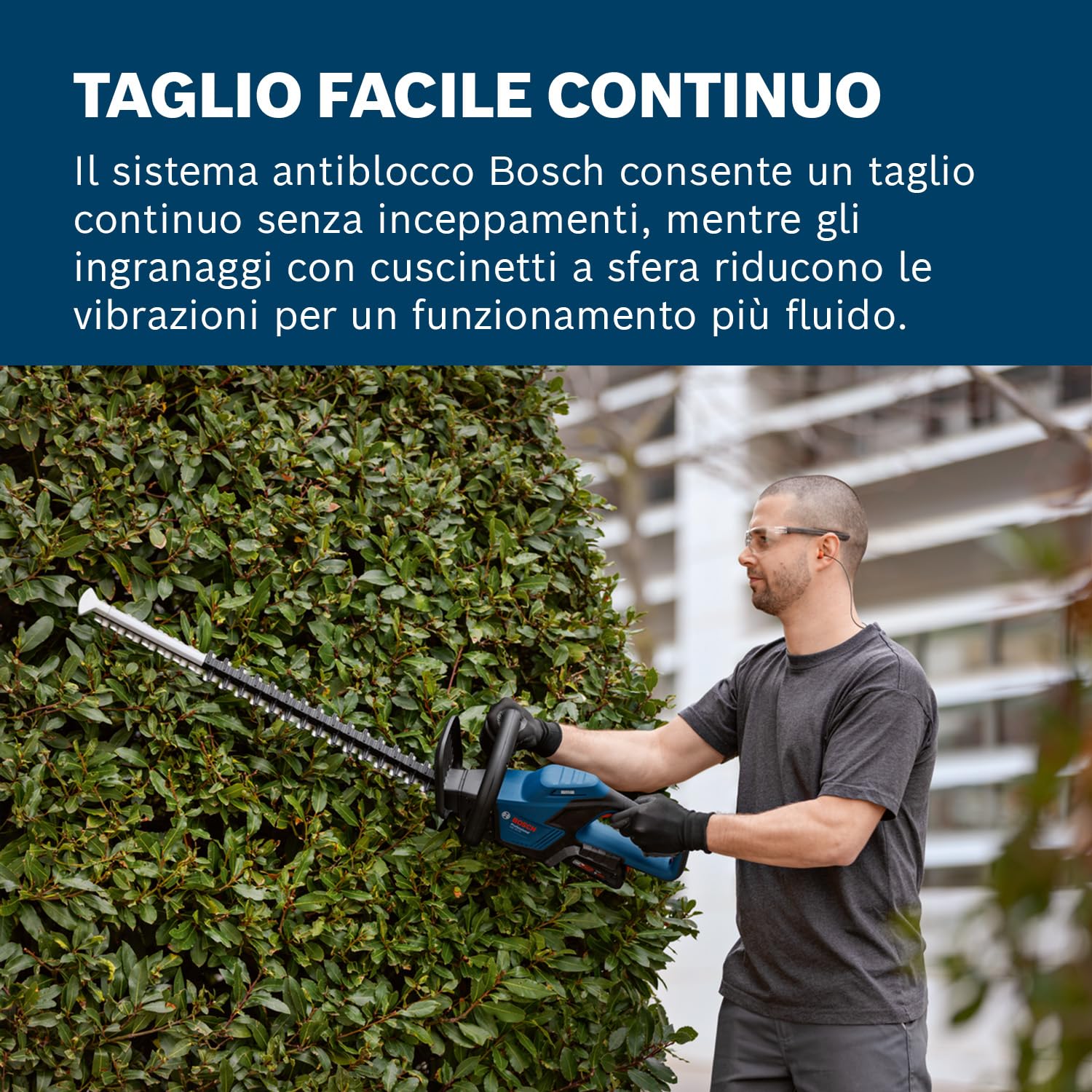 Bosch Professional 18V Tagliasiepi a batteria GHE 18V-50 senza batt./caric.