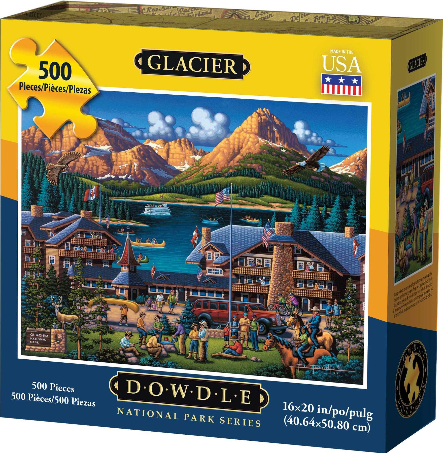 Amazon.com: Dowdle Jigsaw Puzzle - Glacier National Park - 500
