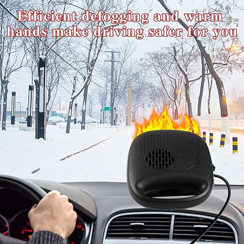 Miniatura 3 de Calentador de automóvil, calentador portátil para automóvil, calentador de automóvil de 12 voltios, calentador de automóvil de 120 W para