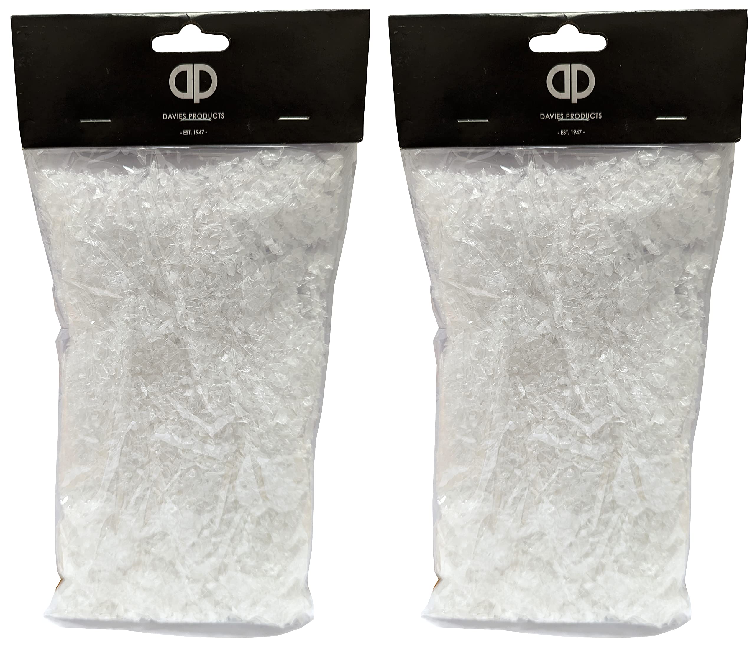 Theme Machine White 2 X 80G Bag Christmas Snowflakes Artificial Fake Snow Scene Decoration
