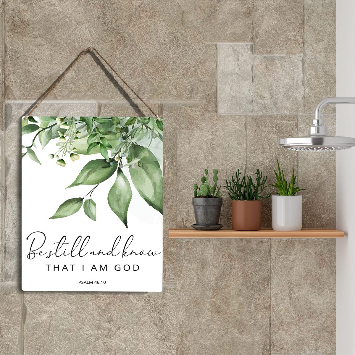 Christian Inspirational Wall Art Be Still And Know That 