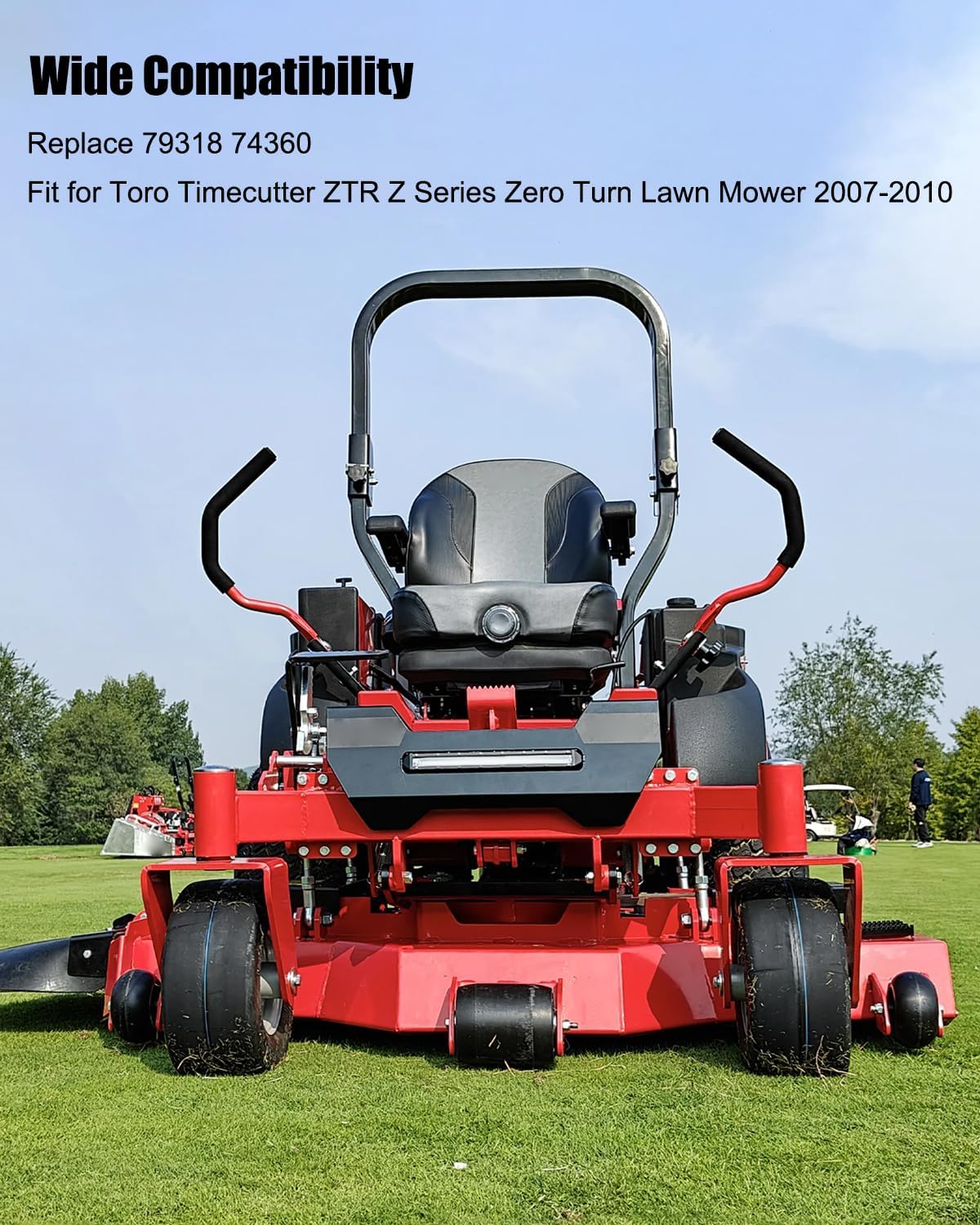 Trailer Hitch Kit with Safety Pin Fit for Toro Timecutter ZTR Z & Lawn Boy Precision Z ZTR Series Lawnmower Trailer 2007 2008 2009 2010 Replace 79318 74360 74363 74365 74366