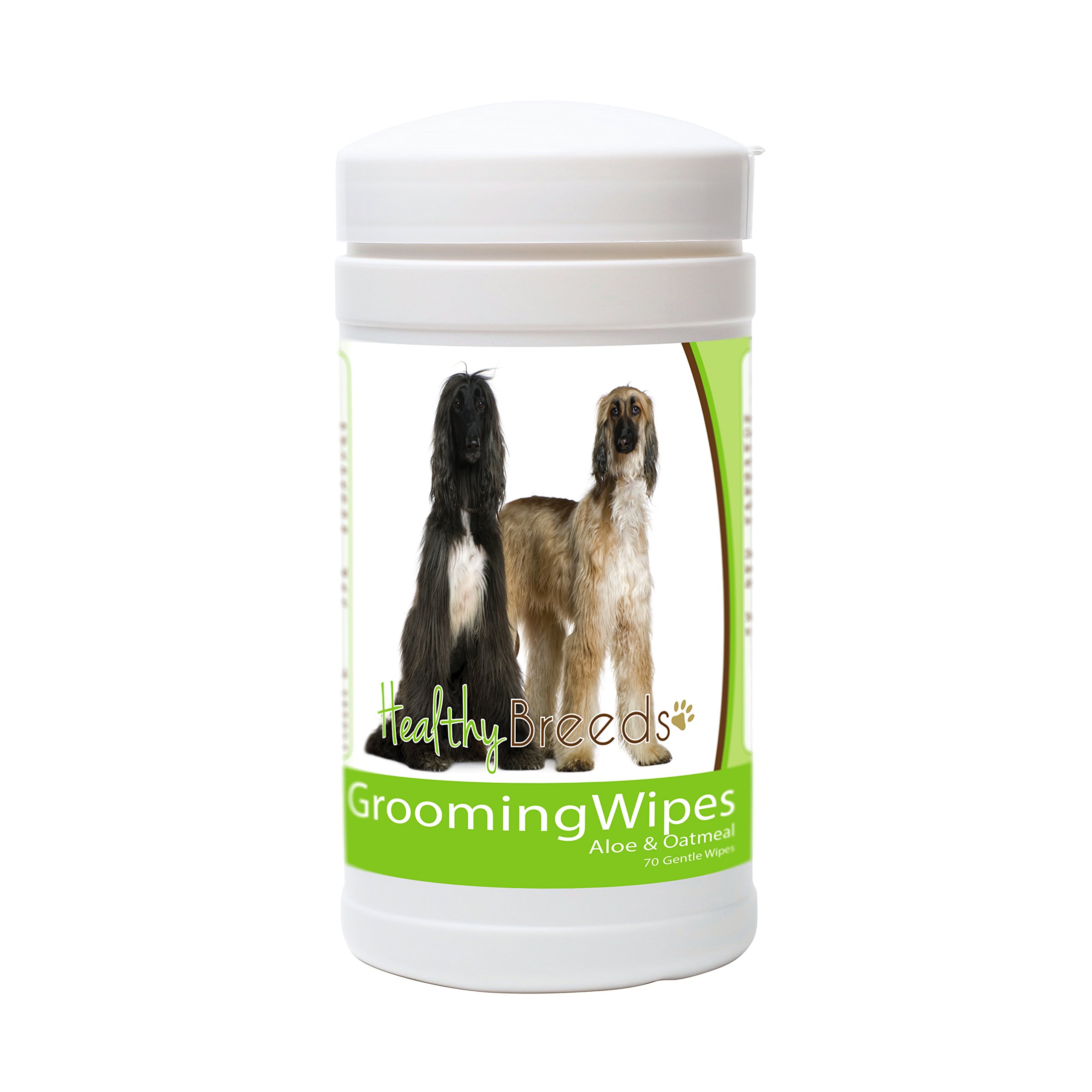Healthy Breeds Afghan Hound Grooming Wipes 70 Count