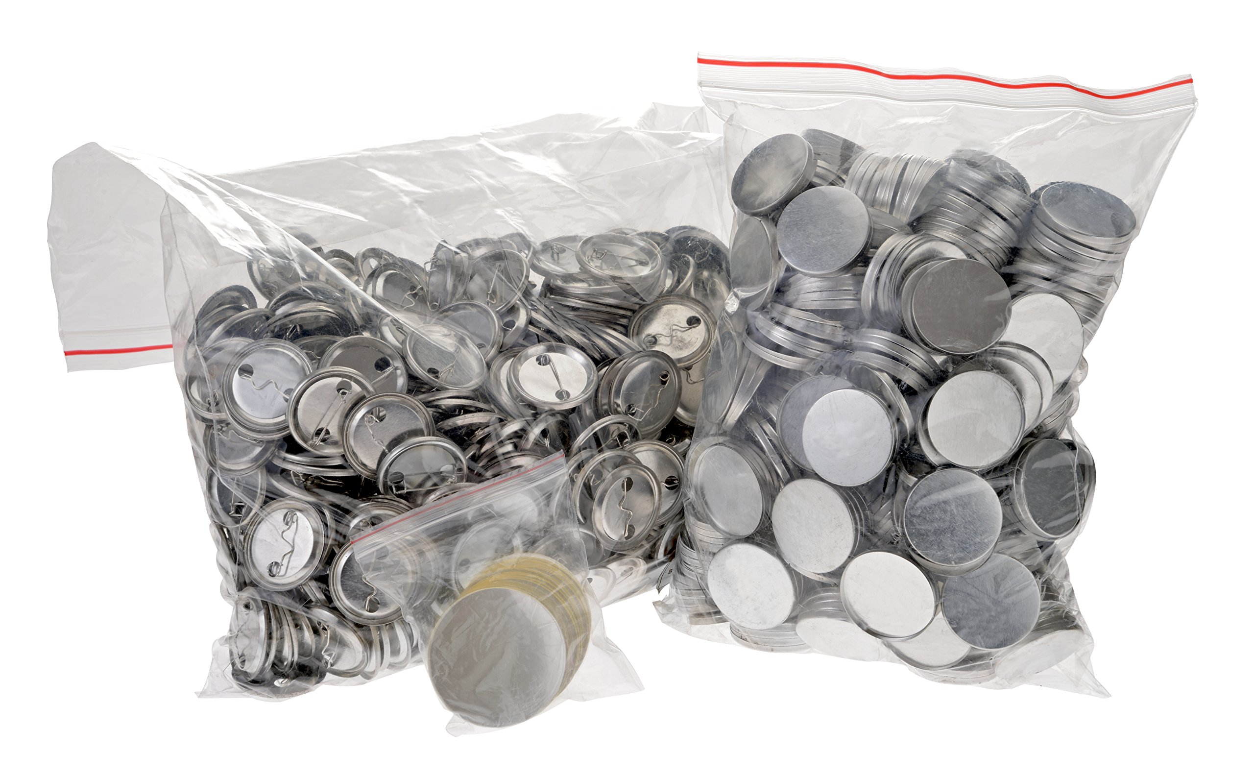 Pierścienie do przypinania 38 mm (500 sztuk) do maszyny do przypinania Badgematic z agrafką