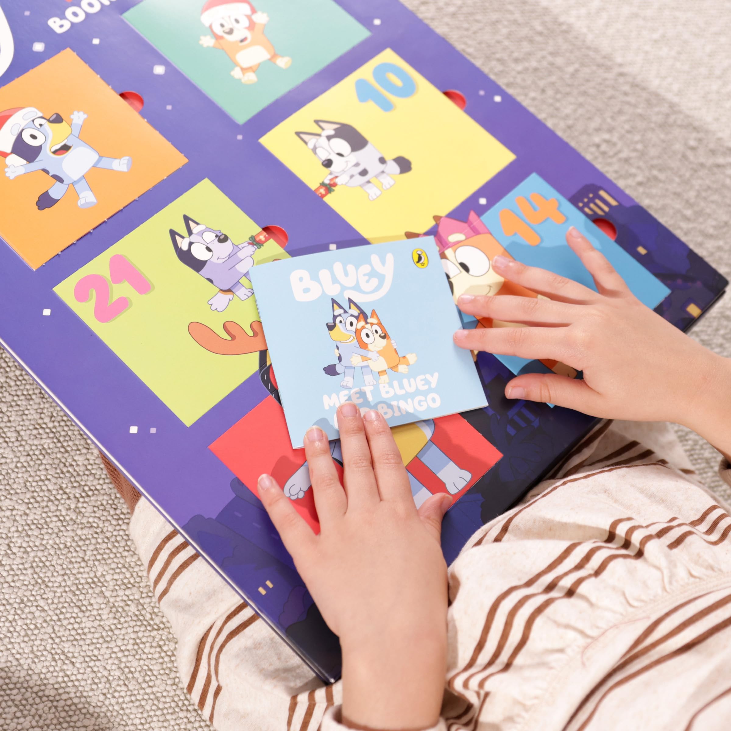 Bluey Advent Calendar Book Collection: Includes 24 story and activity books
