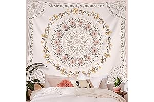 Embroidered Bohemian Tapestry Wall Decor - Lifeel's Tapestry Fabric Canvas for Bedroom Dorm Home Decor