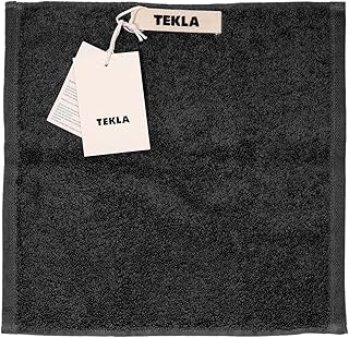 TEKLA ハンドタオル タオル 北欧 テクラ ハンカチ ストライプ コア コレクション Stripes Core Collection 30×30cm タオルハンカチ ブランド レディース メンズ ギフト かわいい お父さん 誕生日 プレゼント 無地 ストライプ (black)