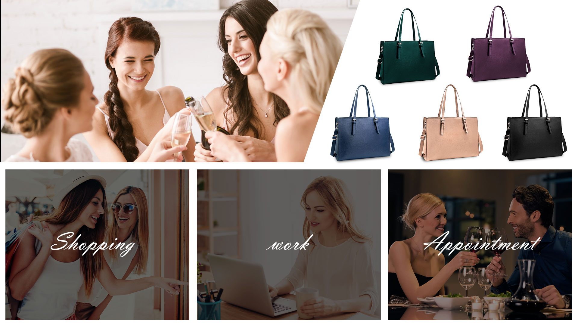 Amazon.com: Laptop Bag for Women Waterproof Lightweight