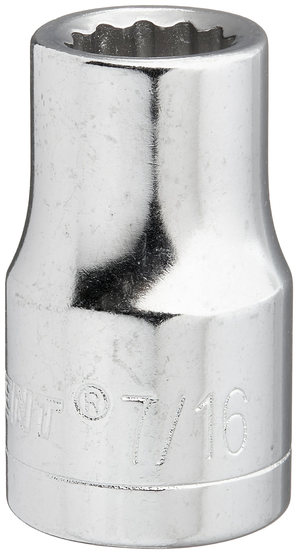 Crescent 1/2" Drive 12 Point Standard SAE Socket 7/16" - CDS53N