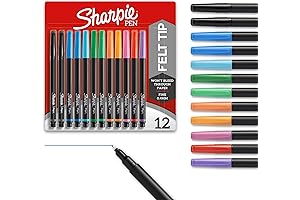 Sharpie Fine Point Permanent Markers (12-Count)