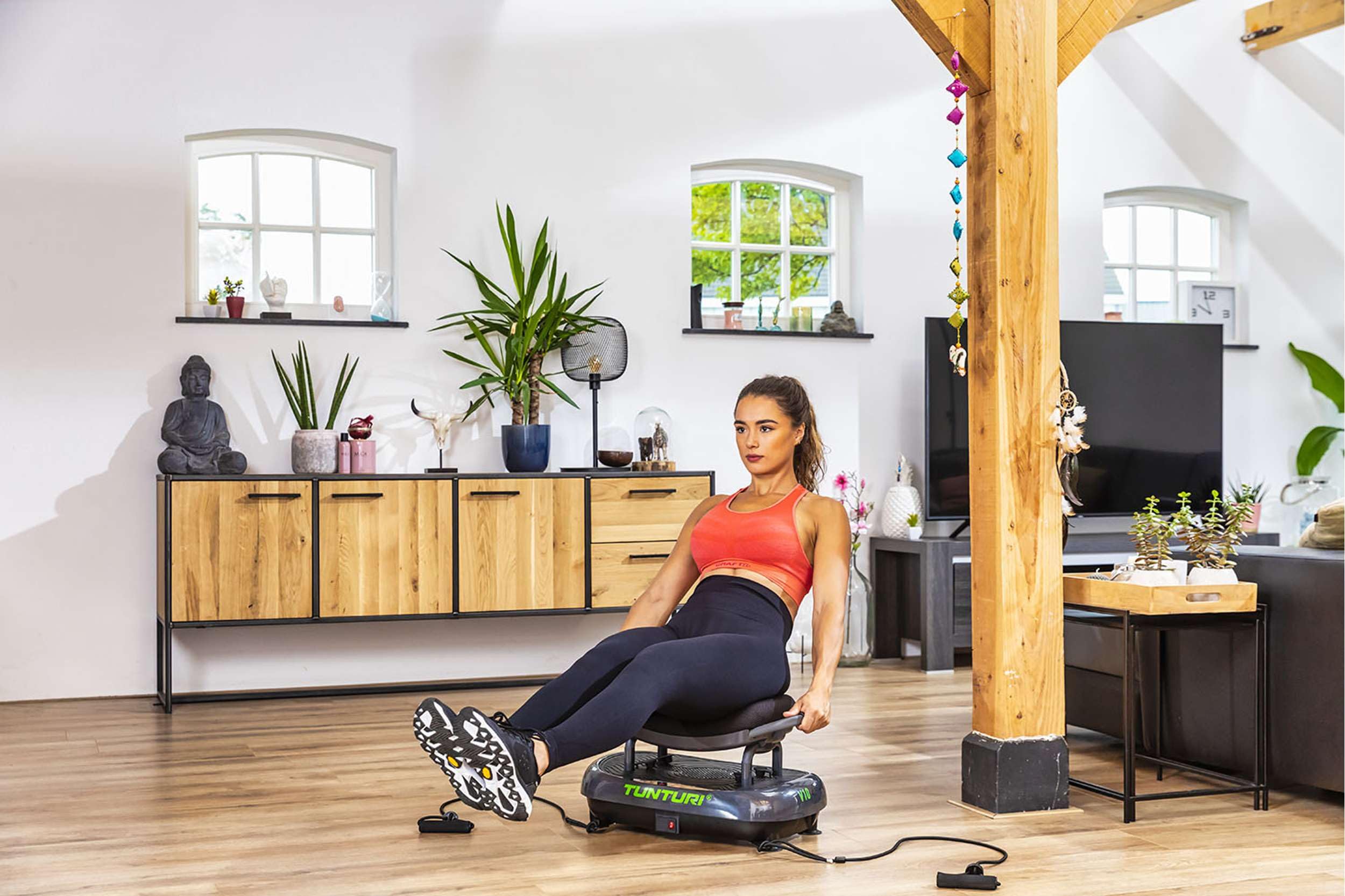 Tunturi Plate-forme vibrante Cardio Fit V10/V20 avec vibrations sous / ou vibrations