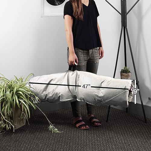 Miniatura 2 de Zenithen Silla plegable de mariposa de madera para interiores, perfecta para dormitorios, dormitorios y salas de estar, uso para leer, escribir,