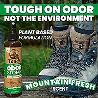 Vista 3 de Uncle Todd's Shoe Deodorizer Spray - Proven & Powerful Enzyme Formula Spray for Shoe Odor Elimination in All Footwear (Mountain Fresh)