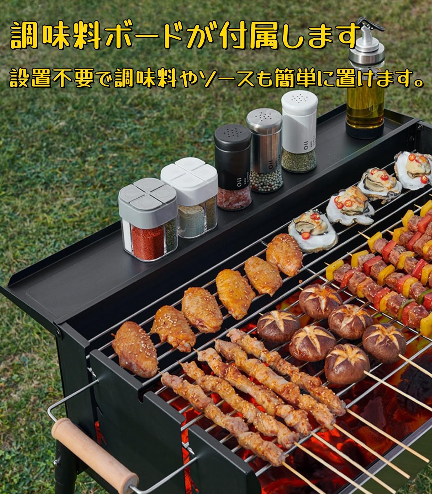 Amazon | Foke-バーベキュー，コンロ bbq コンロ ，折りたたみ 焚き火