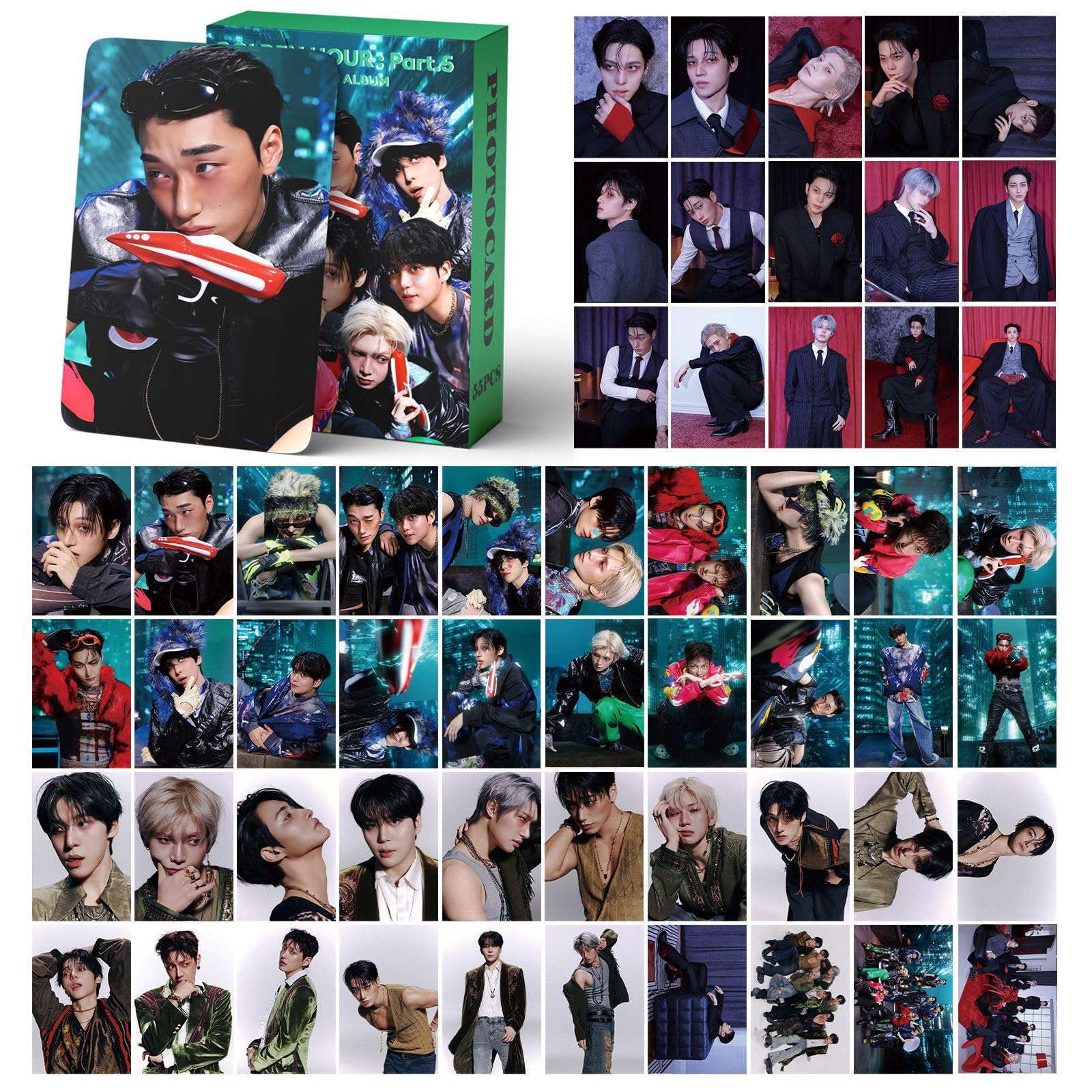 Amazon.com: 2Pack/110PCS Photocards, Lomo Card,New Album Photo