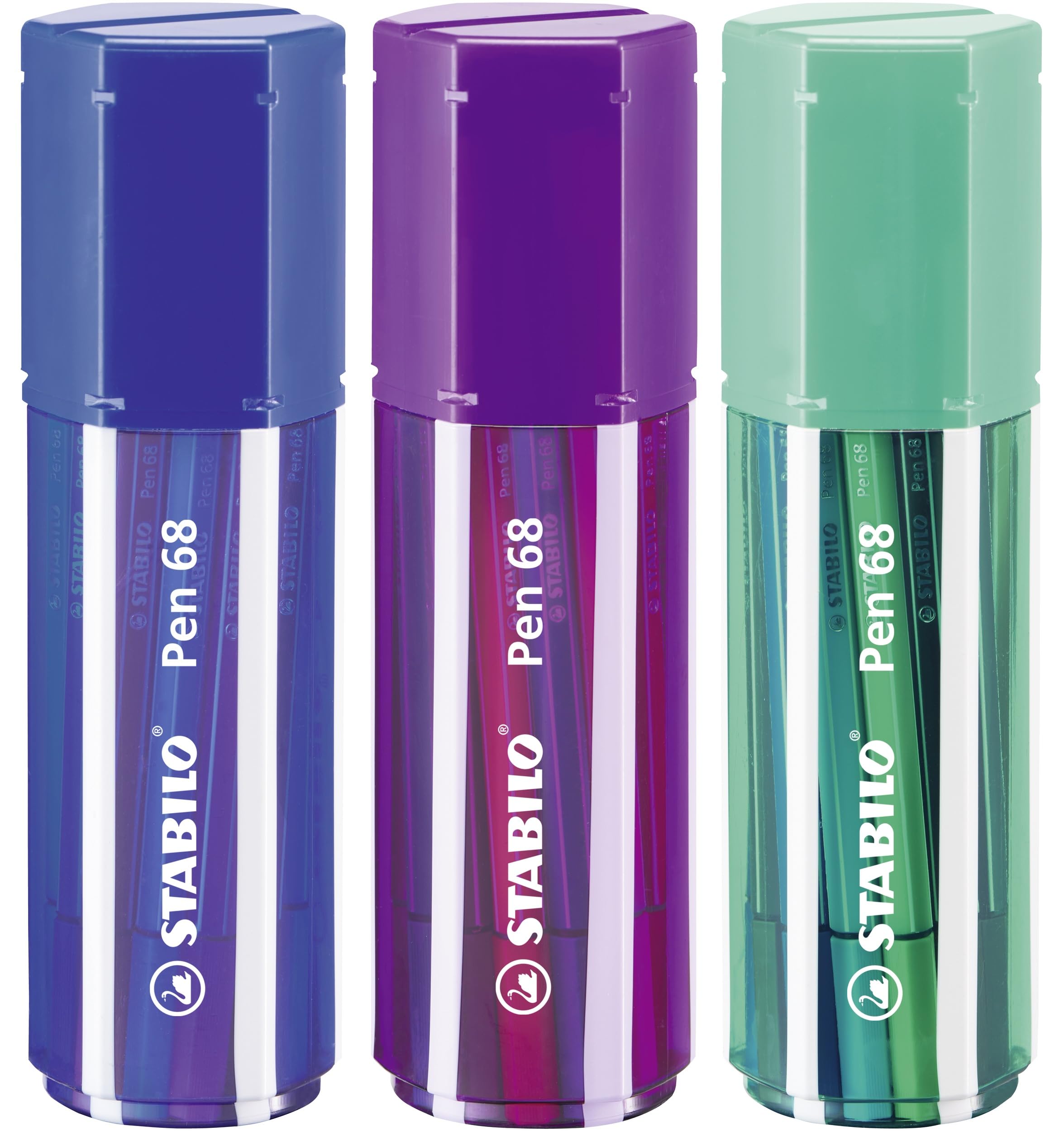 STABILO - Premium-Filzstift - Pen 68-1x 20er Big Pen Box