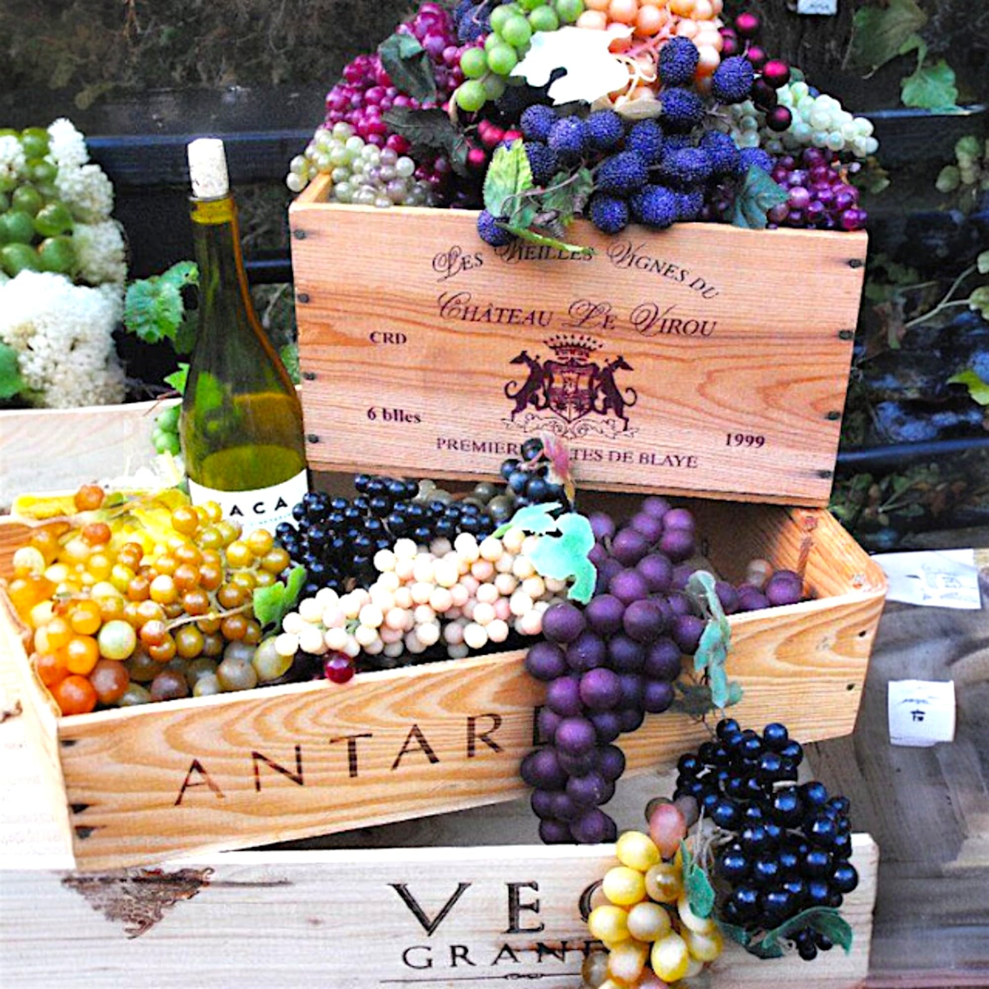 GMMH Kunstmatige decoratie druiven (groen, ovaal, 15-20 cm) levensechte druiven, wijnstok, plastic fruit, plastic vruchten, kunstfruit, decoratie, bruiloftsdecoratie, etalage, keuken, hotel GMMH Kunstmatige decoratie druiven (groen, ovaal, 15-20 cm) levensechte druiven, wijnstok, plastic fruit, plastic vruchten, kunstfruit, decoratie, bruiloftsdecoratie, etalage, keuken, hotel