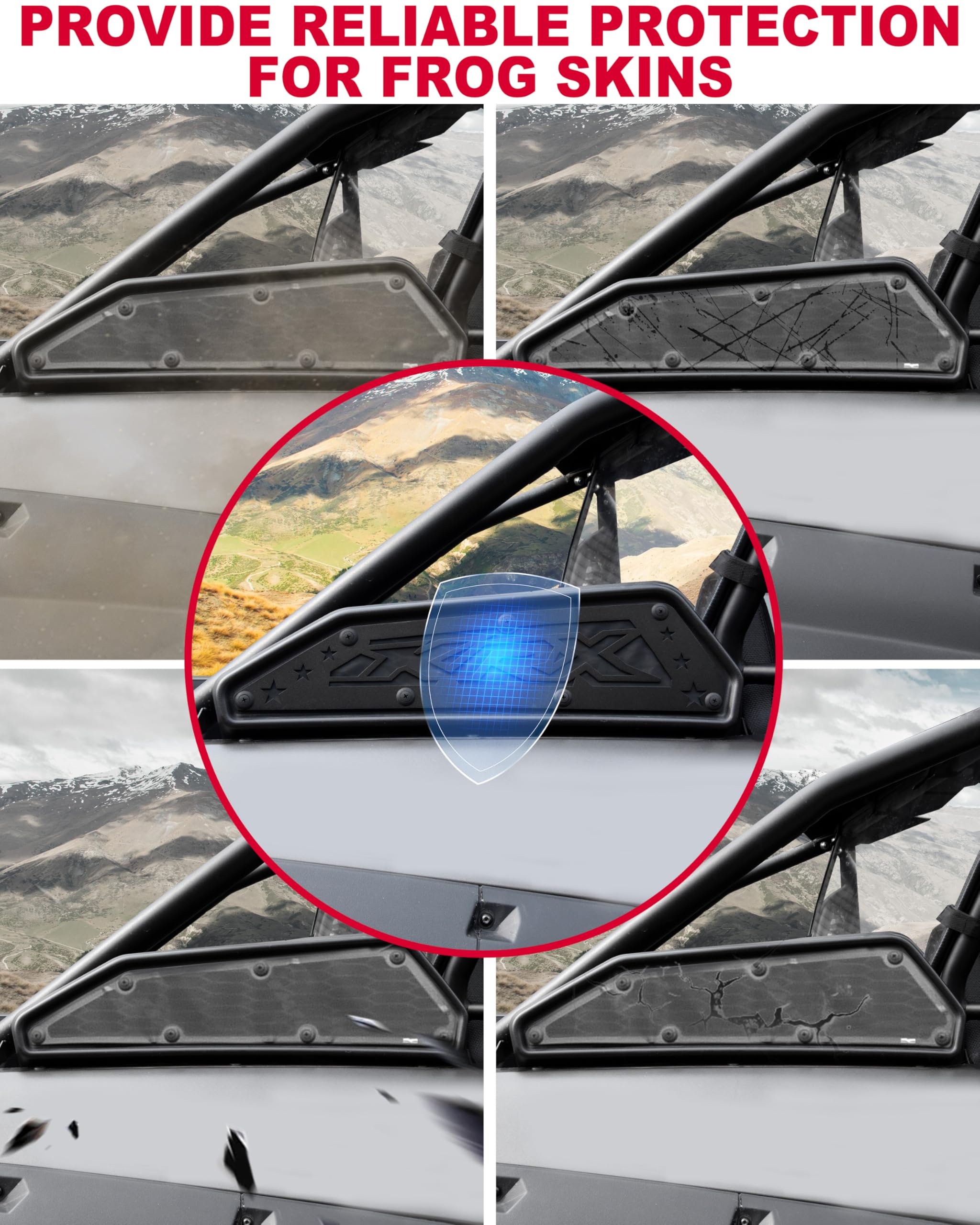 Amazon.com: POKIAUTO Aluminum Air Intake Covers for Kawasaki Teryx