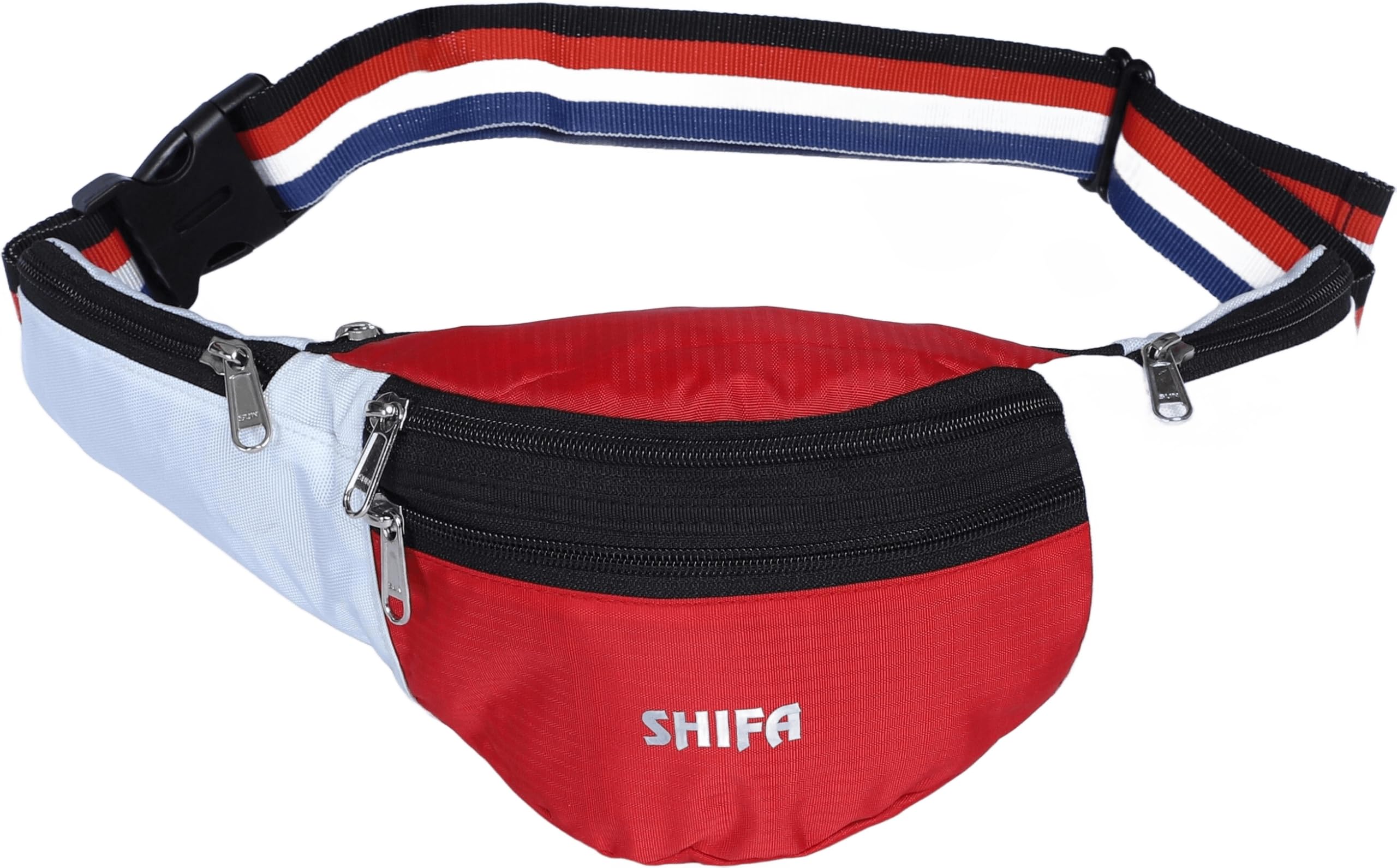 Adjustable Waist Bag 3L Durable Polyester Fanny Pack | Comfortable Travel Pouch for Men and Women | Lightweight Hip Bag for Running Hiking and Daily Use Multicolor-image-18